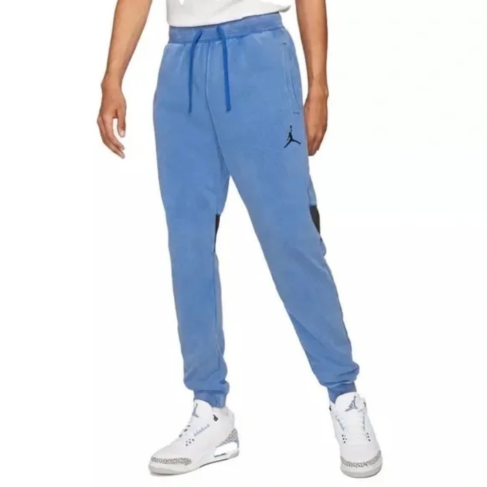 Jordan Dri-Fit Air Fleece Sweatpants Joggers Men’s Hyper Royal Blue Size Small